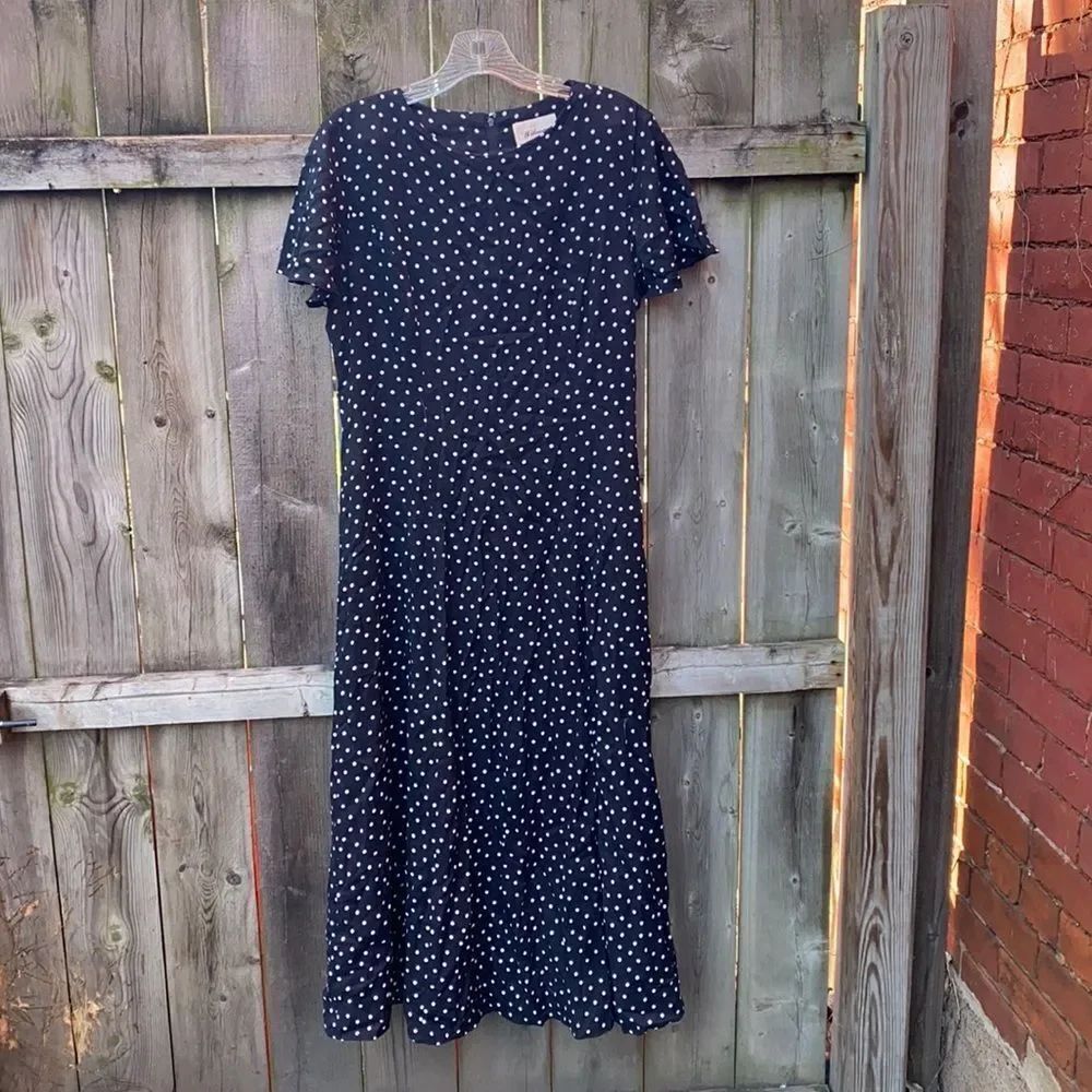 Worthington Vintage Polka Dot Dress sz. 8
